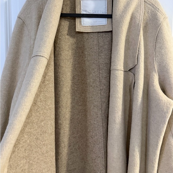 Sosken Studio Bella Brushed Knit Coat - Picture 10 of 13